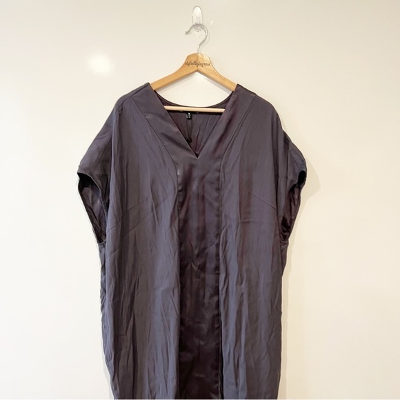 NWT Universal Standard Slate Pocket Crosby Caftan Midi Dress - Picture 3 of 15